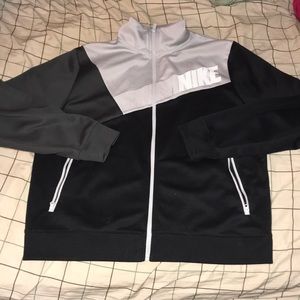 Zip up track jacket